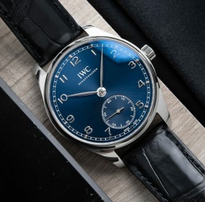 Iwc Portugieser Silver Blue AutomaticWristw