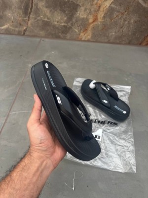 Skecherss hyper burst simplex premium slides black