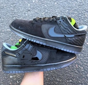 Nikee SB Dunk Low Duck of the Feather Black University