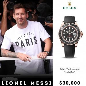 ROLE X YATCHMASTER ROSEGOLD