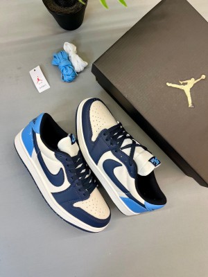 NIKE AIR JORDAN 1 RETRO LOW OBSIDIAN SNEAKERS