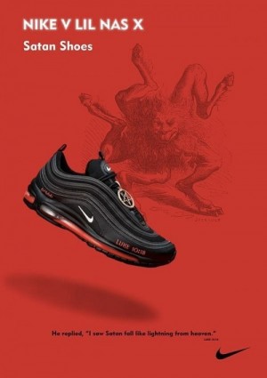 Airmax 97 Satan Mschf X Lil Nas