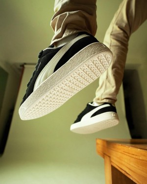 Puma x Pleasures Suede XL Black Frosted Ivory