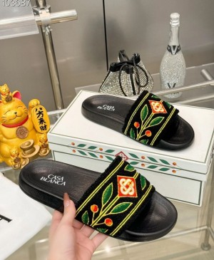 CASABLANCA LAUREL SLIDES black fixed