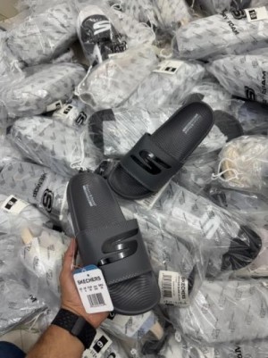 SKECHERS HYPER BURST SLIDE GREY