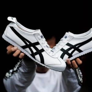 Onitsuka Tiger Mexico 66 White Black Suede