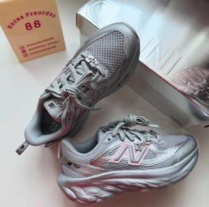 Ganni x New Ba lance fresh foam gray quill