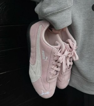 Pu ma speedcat og pink white