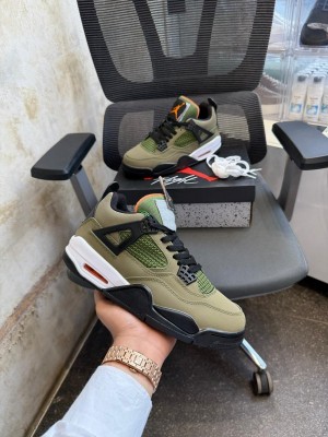 Air Jordan 4 Undefeated Olive Green