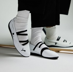 Pumaa speedcat ballet white black