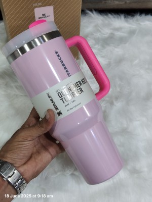 Starbucks x Stanley The Quencher H2.0 Flowstate Tumbler 40 OZ Light Pink