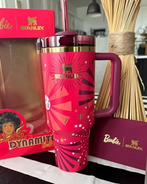 Stanley x Barbie 80s Dynamite Quencher 40 Oz