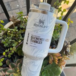 Stanley Quencher Marble Edition Tumbler Cream