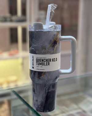 Stanley Quencher Marble Edition Tumbler Black