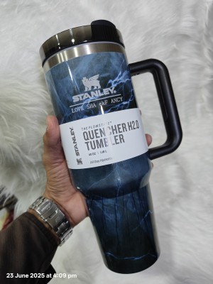 Stanley Quencher Marble Edition Tumbler Black Black