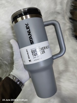 Stanley Quencher ProTour Flip Straw Tumbler Light Grey