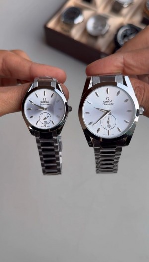 Omeega Couple Full Silver