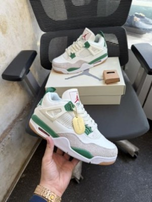 Nikee Air Jordan 4 Pine Green Semi