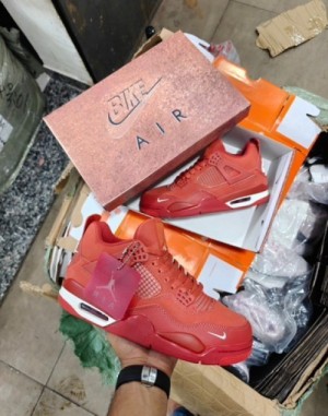 Nigel Sylvester X Air Jordan 4 Brick By Brick Semi UA