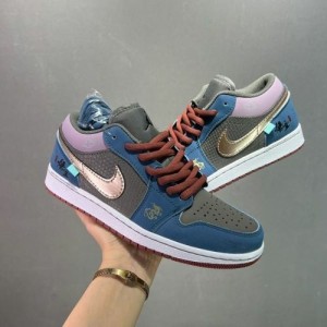 Nikee Air Jordan 1 Low Myth Wukong With Accessories