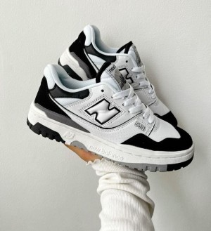 New Balance 550 White Black Grey dm