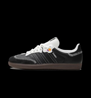 Adidass samba og dia de los muertos black st