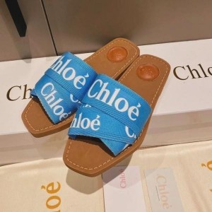 Chloe Woody Mules Flats For Womens With Original Box Dust Cover B4U