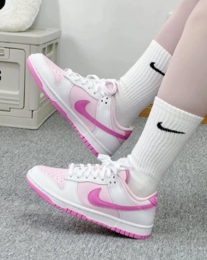 Nikee Dunk Low Hyper Pink Dunk Low Hyper Pink