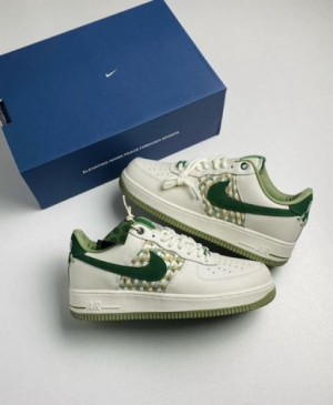 NIKEE AIR FORCE 1 NAI KE BAMBOO SAIL GORGE GREEN