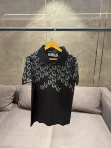 DIO_R BLACK MONOGRAM KIDS IMPORTED POLO DIO_R BLACK MONOGRAM KIDS IMPORTED POLO