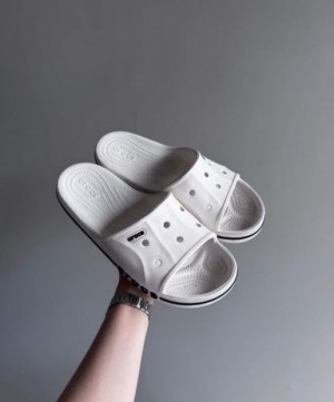 Crocss BayaBand Slides White Legit Quality