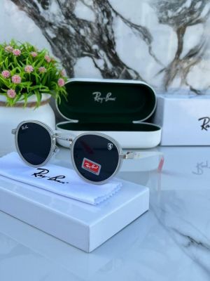 Rayban 3675 White Black Sunglasses
