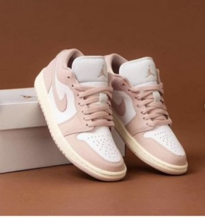 NIKEE AIR JORDAN 1 LOW PINK OXFORD WOMEN