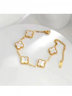 Clover Bracelet Stainless Steel |Anti Tarnish