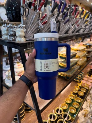 Stanley The Quencher H2.0 Flowstate Tumbler 40 OZ Dark Blue