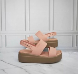 Crocccs Brooklyn Slingback Low Wedge Sandals For Her