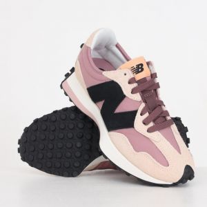 WMNS Ne w Balance 327 Rosewood Licorice Running Shoes