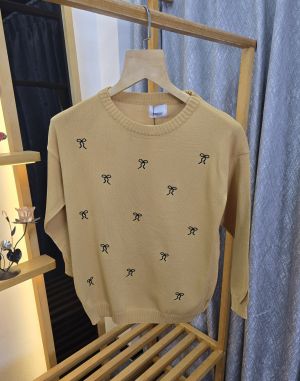 Burb Women Ribbon Round Neck T Shirt Yellow SB181-Y