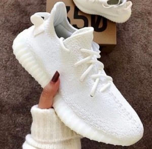 adidass Yeezy 350 Oreo white semi ua with full kit for her