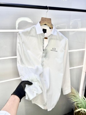 ARM EXC AX PREMIUM SHIRT WHITE