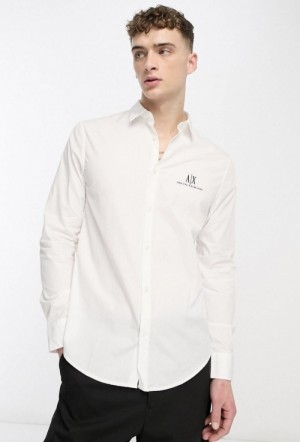 ARM EXC AX PREMIUM SHIRT WHITE