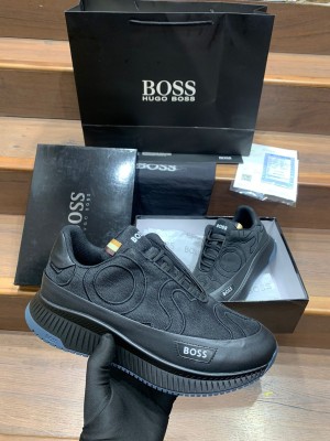 Boss TTNm Evm Runn Logo Embroiderd Premium Sneaker
