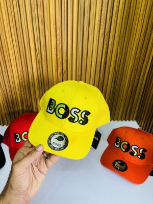 HUGO_BOSS YELLOW PREMIUM QUALITY CAP