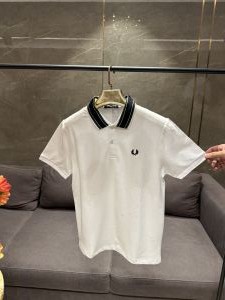 FRED PERR_Y WHITE PREMIUM POLO