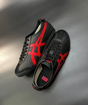 onitsuka tiger mexico 66 black red