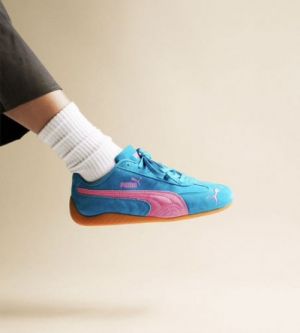 WMNS Pum a Speedcat Og Tropical Blue Poised Pink Sneakers
