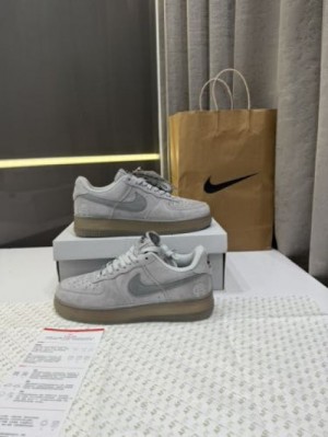 airforce 1 low reigning champ grey suede fix