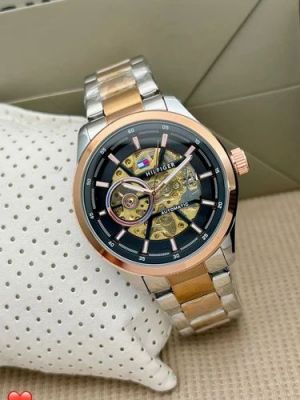 Tommy_Hilfiger Automatic Silver Gold Black 146