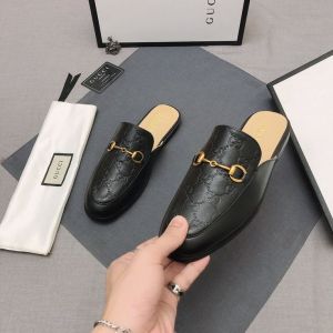 Gucci_GG_Princetown_Slides_In_Black_GG_Leather_For_Women_With_Original_Box_And_Carry_Bag
