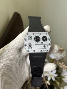 Richard Mille Silver-Black Special Edition Watch